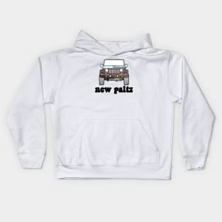 new paltz jeep Kids Hoodie